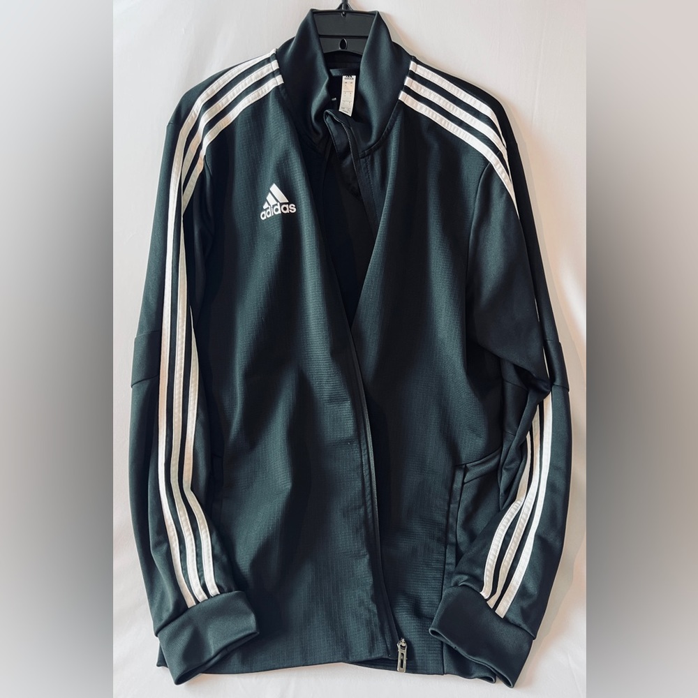 ADIDAS ESSENTIALS WARM-UP 3-STRIPES TRACK JACKET